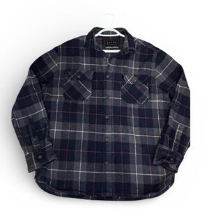 3for$15😍 Jachs Men's Plaid Cotton Flannel Button Shirt